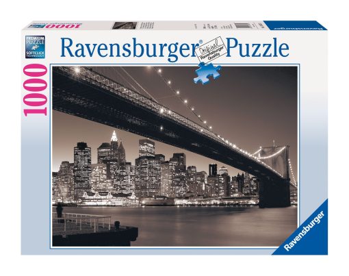 Rompecabezas Manhattan y Puente de Brooklyn - 1000 Piezas - Imagen 2