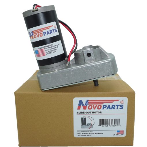 Motor para Extraccion de RV NOVOPARTS 18:1 Relacion M-8910 30 Amp 12 Voltios Reemplaza 132682, 295380, RP-785615, 131903, Reemplazo de Motores para Extraccion de RV