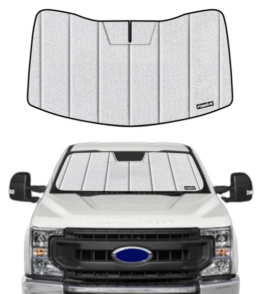 Pigenius Protector Solar para Parabrisas para Ford 2017-2022 F250 F350 F-250 F-350 Super Duty - HyperShield