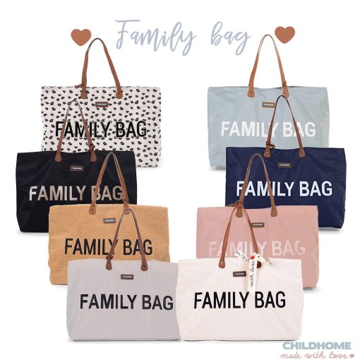 Bolso para Panales Childhome Family, Bolso para Bebe, Bolso de Hospital, Bolso Grande para Panales de Bebe, Bolso Tote con Cierre Magnetico - Imagen 6