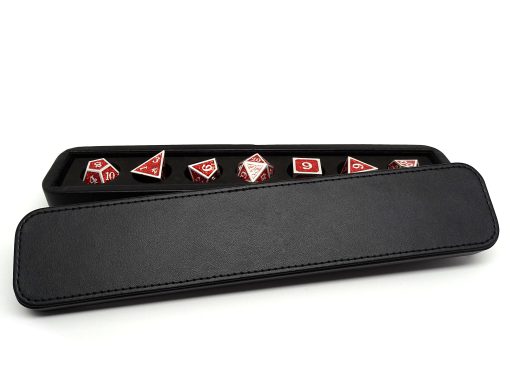 Caja de Almacenamiento y Exhibicion de Dados - Perfecta para Dados Poliedricos de Piedra y Metal con Tapa Magnetica (Diseno Simple) - Imagen 5