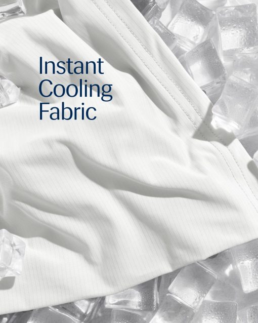 Sabana Plana REST? Evercool?+ Tamano Completo/Queen, Ropa de Cama Transpirable de Lujo para personas calurosas y sudorosas en la noche, Sabana con Hilo Plateado de Limpieza Propia Ionic+ Tejido para Pieles Sensibles, Blanco artico - Imagen 4