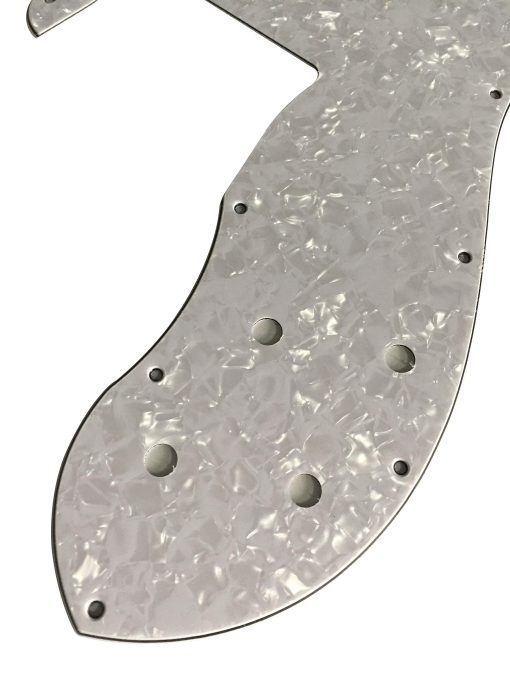 Pickguard de Guitarra Telecaster Re-edicion Wide Range (4 capas blanco perla) - Imagen 4