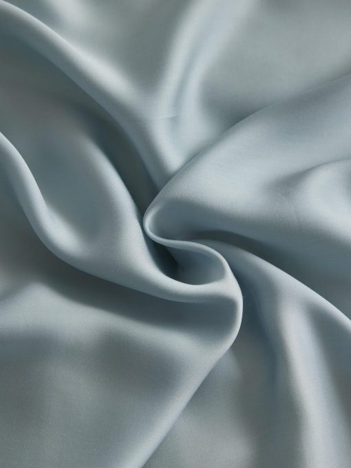 Juego de sabanas para cama Orray Queen, sabanas de lujo, 100% viscosa derivada del bambu, suaves, comodas, refrescantes, transpirables, juego de 4 piezas (Azul Niebla) - Imagen 4