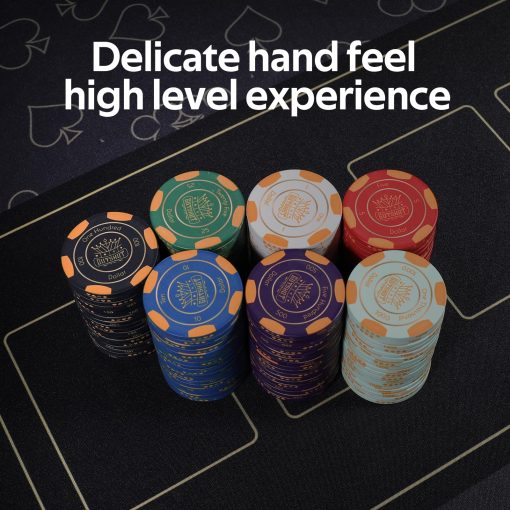 Set de Fichas de Poker GUTSHOT - 10 gramos 500 piezas con estuche premium - Imagen 6