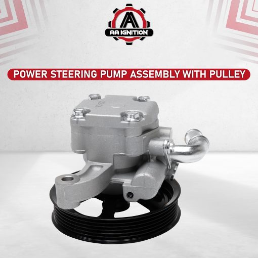 Bomba de Direccion Hidraulica de Repuesto con Polea - Compatible con Vehiculos Buick, Chevy, GMC y Saturn - 2008-2017 - Enclave, Traverse, Acadia, Outlook - 3.6L Reemplaza 20-2403, 20954812, 96-2403 - Imagen 6
