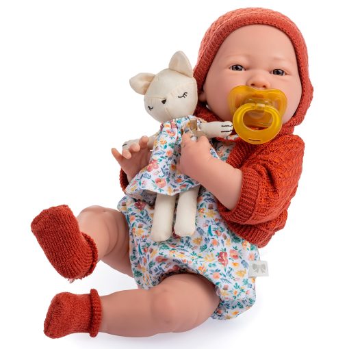 JC Toys - Coleccion Nature | Original La Newborn | Muneca Bebe de Nina Real Anatomicamente Correcta | Set de Regalo | 15" Todo Vinilo | Hecho en Espana | Disenado por Berenguer | Para Edades de 2+ - Imagen 8