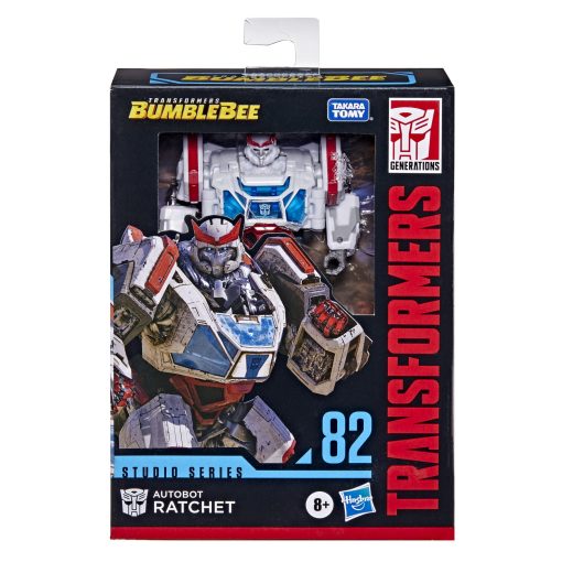 Figura Transformers Toys Studio Series 82 Deluxe Class Bumblebee Autobot Ratchet - Edades 8 y mas, 11-cm Multicolor - Imagen 7