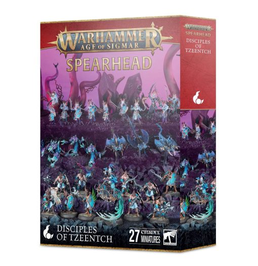 Juegos Workshop Warhammer AoS - Lanza Cabeza Discipulos de Tzeentch
