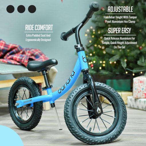 Bicicleta de Equilibrio Banana Bike LT para Ninos de 2-4 Anos - Bicicleta Ligera para Ninos con Manillar y Asiento Ajustables - Sin Pedales, Marco de Aluminio, Llantas de EVA - Bicicleta de Entrenamiento para Ninos - 33.54 x 16.14 x 23.4 Pulgadas - Imagen 6