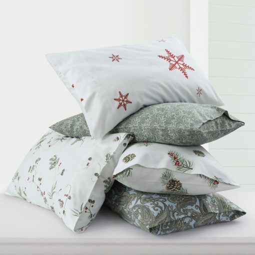 Juego de sabanas de franela 100% algodon Queen Tribeca Living, sabanas de franela portuguesa ultra suaves, juego de ropa de cama de 4 piezas con bolsillo extra profundo, franela acogedora de 170 GSM, Harmony - Imagen 3