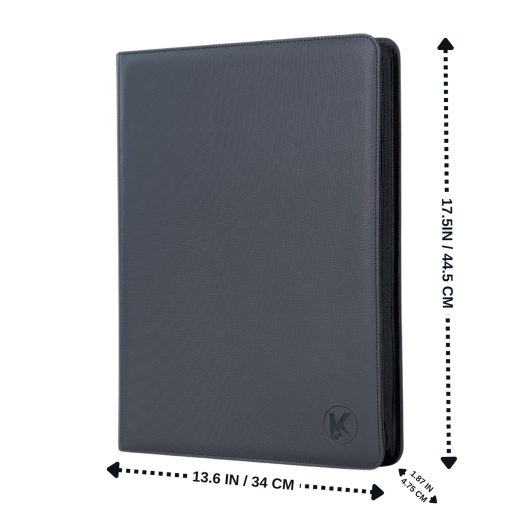 KUOOKING 1000+ Bolsillos Carpeta para Cartas de Intercambio, album de 16 Bolsillos Compatible con lorcana, MTG, Cartas Deportivas y Otras Cartas de Tamano Estandar (NEGRO) - Imagen 6