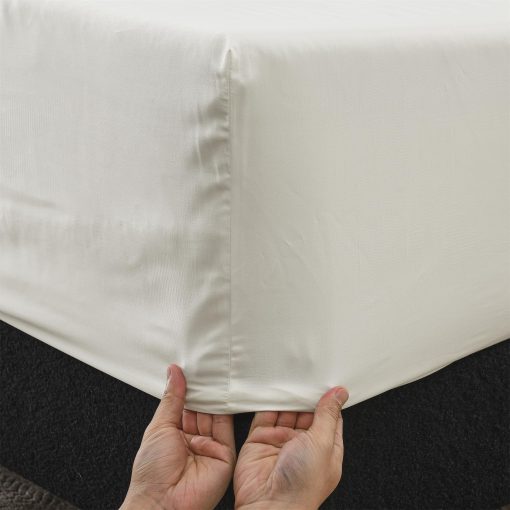 Juego de sabanas NAP&SLEEP Jade 100% viscosa en gris, tamano completo (bolsillos profundos para ajustarse a colchones de hasta 18 pulgadas de grosor) - Imagen 8