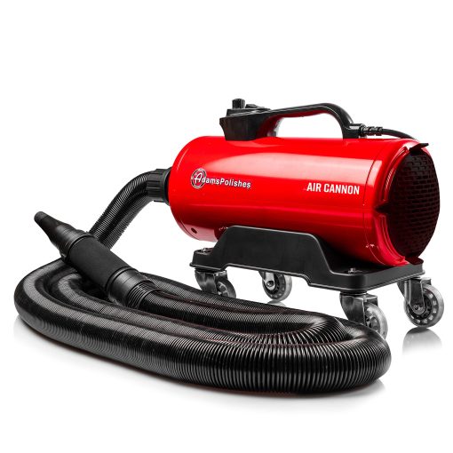 Adam's Air Cannon Car Dryer Blower - Potente Lavado de Detalle | Secadores, Sopladores y Cuchillas Filtrados Mas Seguros Que la Tela de Microfibra