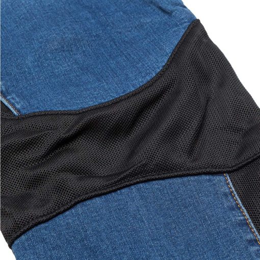 Pantalones de Moto para Hombre con Proteccion de Rodilla y Cadera (Azul, S=28) - Imagen 7