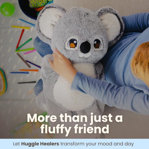 Koala de Peluche Ponderado para Adultos y Ninos 4.5 lbs - 38" de Largo Brazos Reconfortantes para Abrazos Reconfortantes Peluches Ponderados - Peluches para Ansiedad y Alivio del Estres - Noa Koala - Imagen 8
