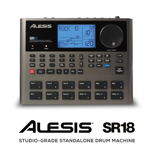Alesis SR-18 - Drum Machine de Calidad de Estudio con Libreria de Sonido Interna, E/S Impulsada por Rendimiento y Efectos/Procesadores Incorporados - Imagen 6