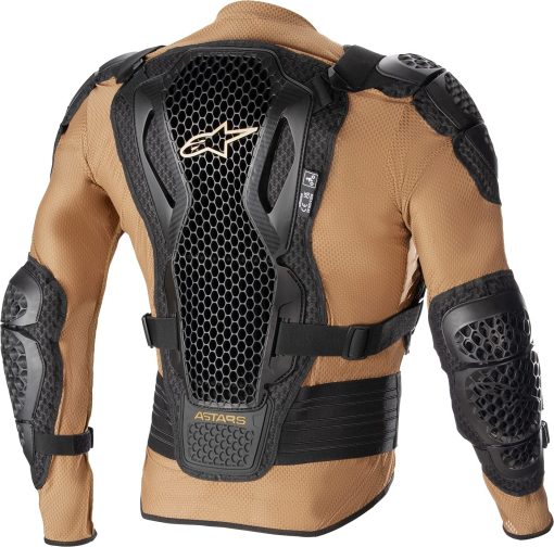 Chaqueta Alpinestars Bionic Action V2 (Arena Negro Mandarina, Pequeño) - Imagen 2