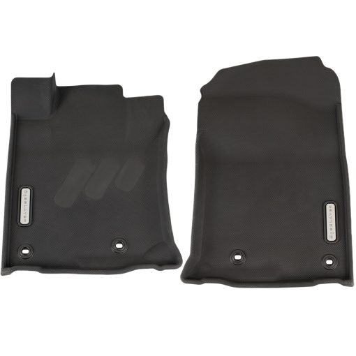 Tapetes Frontales BaseLayer para Toyota 4Runner (2013-2024) & Lexus GX 460 (2014-2023) - Tapetes Impermeables y Duraderos Todo Clima a Medida - Hechos en EE. UU. (Gris)