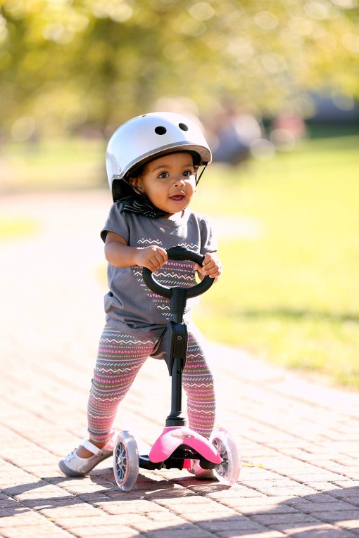 Mini 3in1 Deluxe Scooter de Micro para Ninos de 12 Meses a 5 Anos - Rosa - Imagen 7