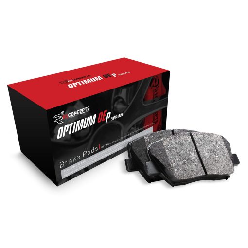 Pastilla de Freno R1 Concepts Front Optimum Oep Series con Ajuste de Goma de Acero