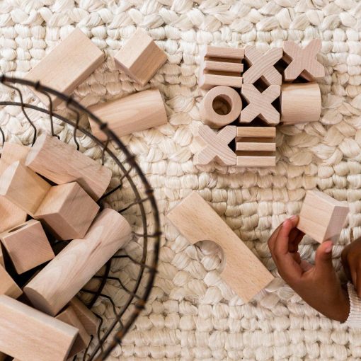 Juego de Bloques de Madera Extra Grande HABA de 102 Piezas: Juguetes Apilables de Juego Libre, Bloques para Ninos Pequenos y Juguetes de Madera Hechos en Alemania - Imagen 6