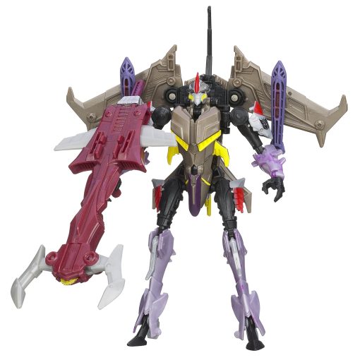 Transformers Beast Hunters Figura de Clase Deluxe de Starscream de 5 Pulgadas