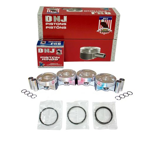 Juego de Piston y Anillo DNJ PRK228 para Honda Accord CR-V Element 2003-2011 2.4L L4 DOHC 16V Naturalmente Aspirado K24A4, K24A8, K24Z1