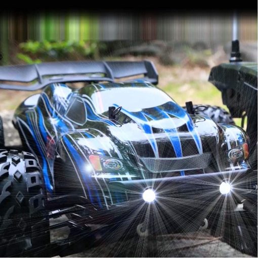 JLB Racing Cheetah 21101 1/10 RC Car para Adultos con Motor sin Escobillas, Camiones RC 4WD Todo Terreno, 80km/h con ESC de 120A y Motor sin Escobillas de 3670 2500KV Funcion de Wheelie - Imagen 7