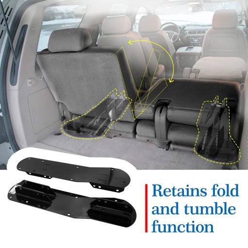 Kit de soportes de tercera fila WEHOPE 4934200 compatible con Jeep Wrangler JK Unlimited de 4 puertas 2007-2018 - Imagen 4