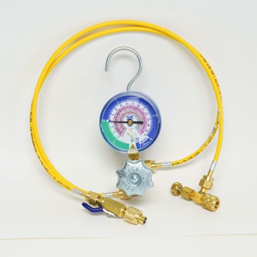 Yellow Jacket 61004 Manifold de Valvula Individual con Mangueras R290 R600a Hidrocarburos