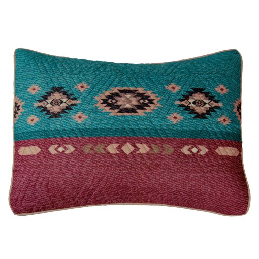 Juego de Ropa de Cama Queen Donna Sharp - 3 Piezas - Juego de Colcha Apache Southwest con Colcha Queen y Dos Fundas de Almohada Estandar - Lavable a Maquina - Imagen 5