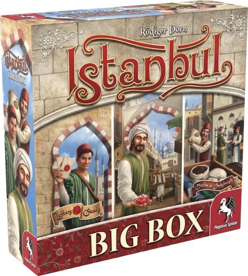 Juego de Mesa Istanbul Big Box Version de Estados Unidos de Pegasus Spiele