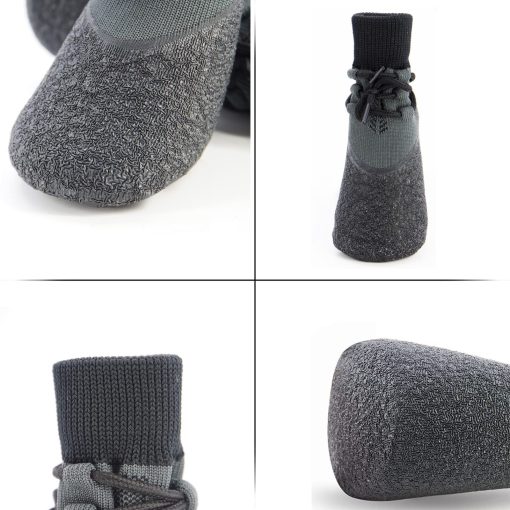 Zapatos para Perros Avaner Exterior Antideslizante Botines para Perros Protector de Patas Impermeable Calcetines para Perros con Correas Ajustables para Perros Medianos - Imagen 3