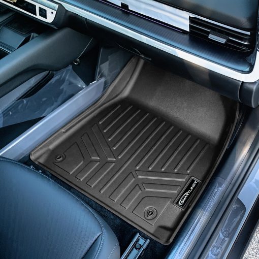 Juego de tapetes para piso SMARTLINER de proteccion para todo clima, negro, compatible con Hyundai IONIQ 6 2023-2024 - Imagen 3