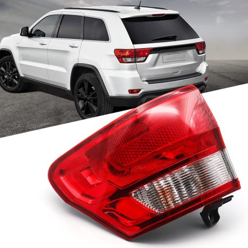 Huray Luz Trasera Exterior para Jeep Grand Cherokee 2011-2013 Lampara Trasera de Repuesto Estilo OE Lado del Conductor LH