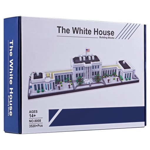 Juguetes de Bloques de Construccion de la Casa Blanca JXRLMB para Adultos 3520 PCS Juego de Coleccion de Monumentos de la Capital de EE. UU. Juguetes para Ninos de 14+ - Imagen 5