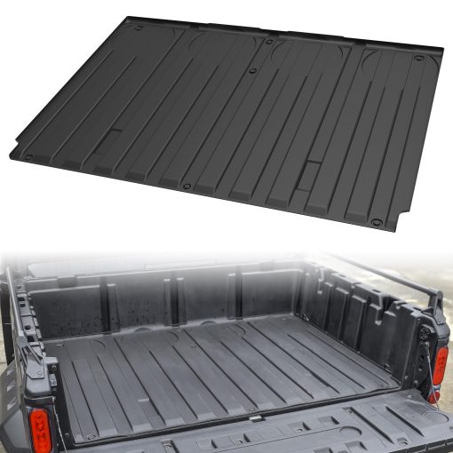 SAUTVS Tapete para Cama de Carga de TPE para Can Am Defender, Protector de Cama de Carga Trasera de Goma para Todo Clima para Can-Am Defender HD5 HD7 HD8 HD9 HD10 MAX 2016-2024 Accesorios