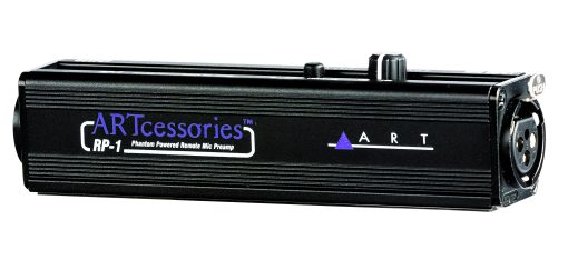 ART RP-1 Amplificador de Microfono de un Canal Alimentado por Phantom, Negro - Imagen 4