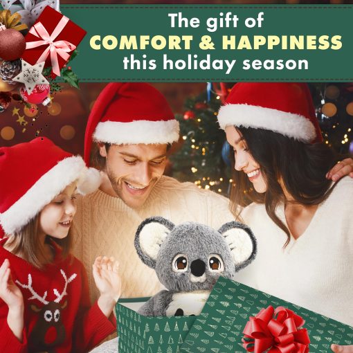 Koala de Peluche Ponderado para Adultos y Ninos 4.5 lbs - 38" de Largo Brazos Reconfortantes para Abrazos Reconfortantes Peluches Ponderados - Peluches para Ansiedad y Alivio del Estres - Noa Koala - Imagen 9