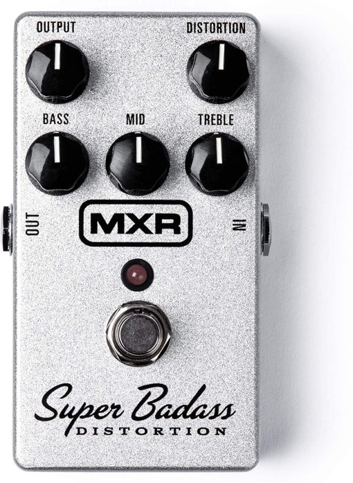 Pedal de Efectos de Guitarra Distorsion Super Badass MXR M75 con Cable de Instrumento Premium MXR y Cables de Conexion m75bundle - Imagen 2