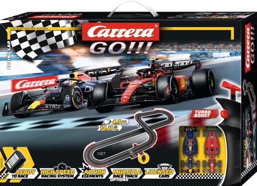 Carrera GO!!! Set de Pista de Carreras de Autos a Escala Electrica para Ninos 1:43, Flying Lap - Imagen 6