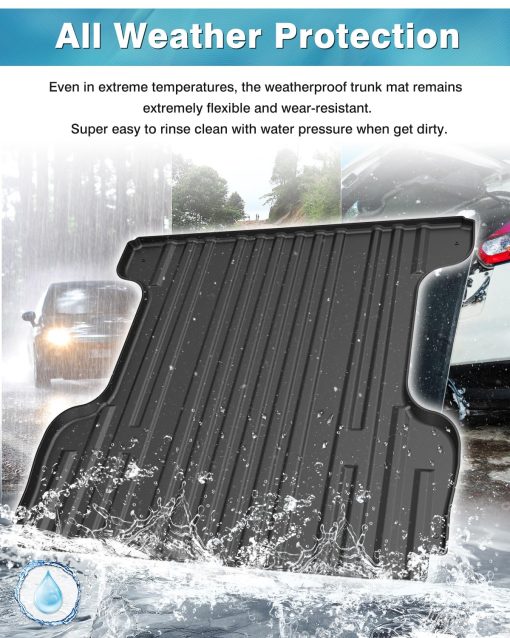 Mixsuper Liner Pickup Truck Bed Mat Compatible con 2007-2021 Toyota Tundra 5.5ft Bed - Imagen 5