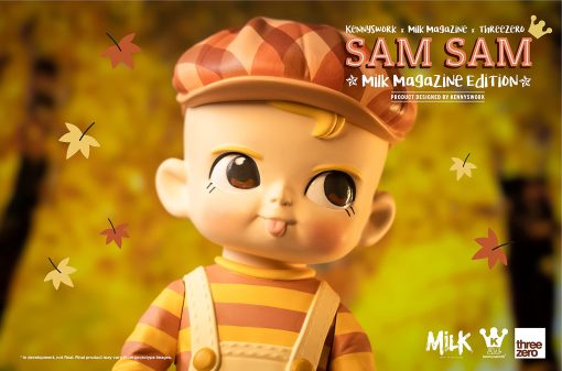 Figura de PVC Edicion Sam Sam Milk Magazine de threezero Kennyswork x Sam - Imagen 5