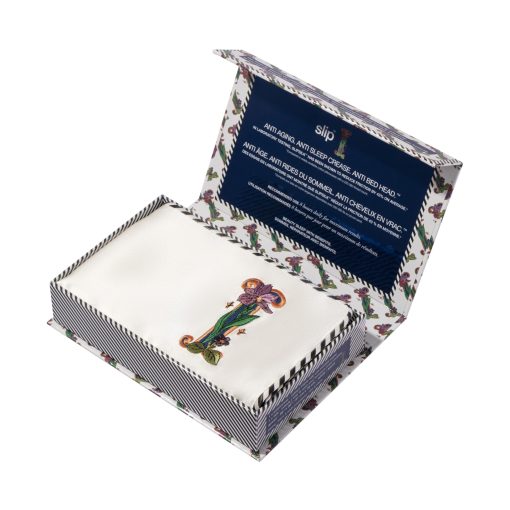 Funda de almohada de seda pura - 100% pura seda mulberry de 22 momme - Tamano estandar de reina - Coleccion Inicial: Letra I (20" x 30") - Imagen 7