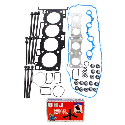 Juego de empaques de culata DNJ HGB181 con juego de pernos de culata para Hyundai Sonata 2009-2013 2.4L 2359cc L4 DOHC
