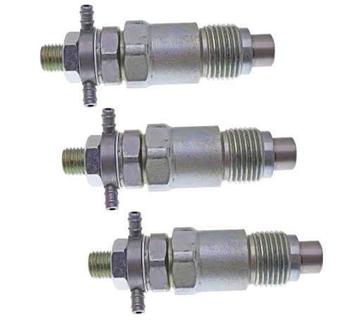 JEENDA 3PCS Inyectores de Combustible para Kubota L245DT L245F L245H L275 L285 L285WP L175 L185DT L185F L225 L225DT L295DT L295F L305DT L305F L345 L345DT L355S L2050DT L2050F B5200D B5200E B6100D B6100E+