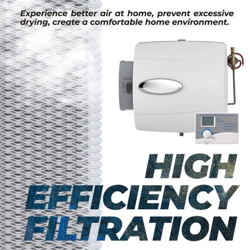 10 Filtro de panel de agua de reemplazo para el Humidificador de Casa Completa de Aprilaire Modelos 110, 220, 500, 500A, 500M, 550, 550A, 558 Filtro de Reemplazo de Mechas de Humidificador, Filtro de Humidificador de Horno - Imagen 6
