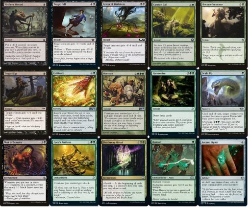 Baraja de Comandante de Infecto Negro/Verde - Construccion Personalizada - elite - MTG - EDH - 100 Cartas - Imagen 4