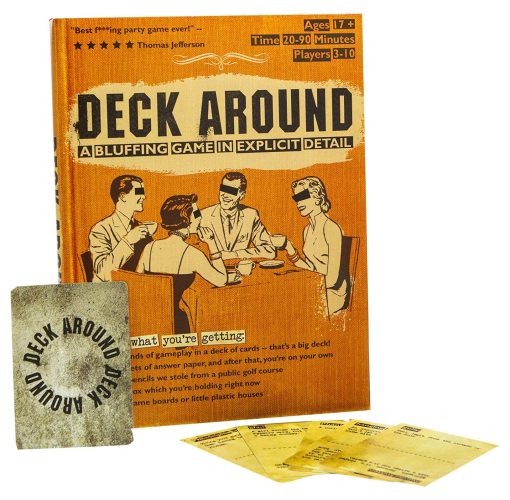 Deck Around - Juego de fiesta para adultos con mas de 100 rondas (Juego de cartas)